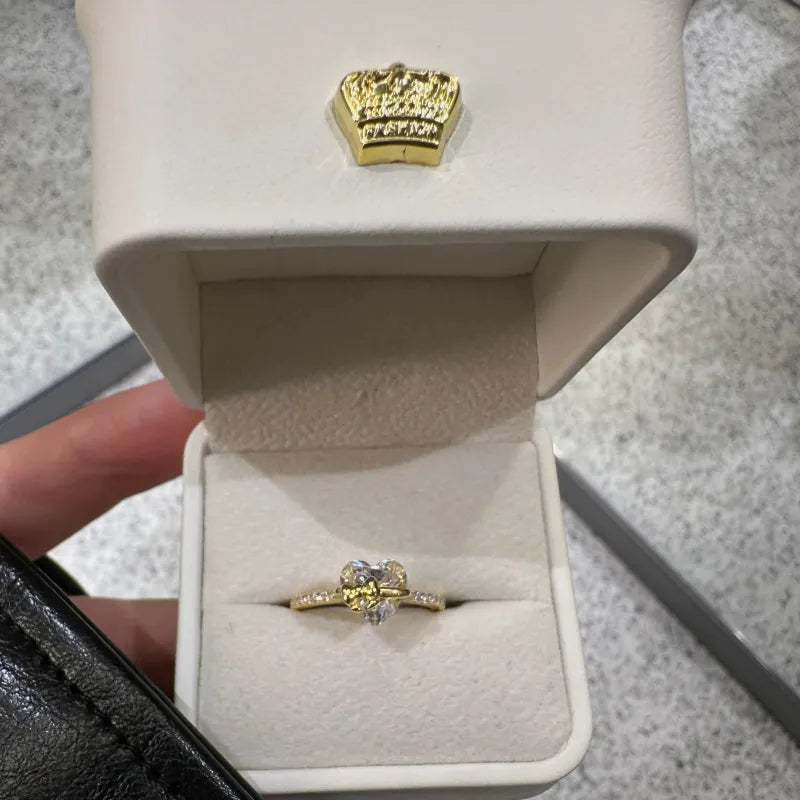 Heart Bow Ring