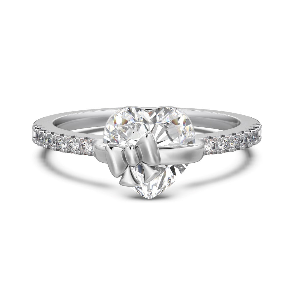 Heart Bow Ring